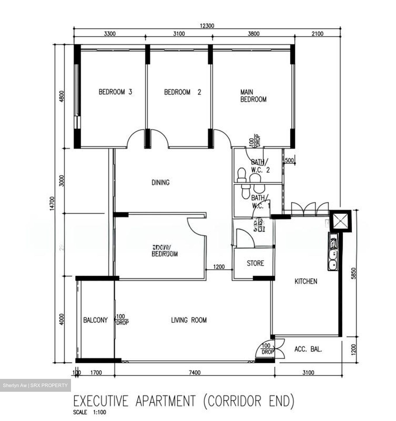 Blk 324 Yishun Rivergreen (Yishun), HDB Executive #579630331